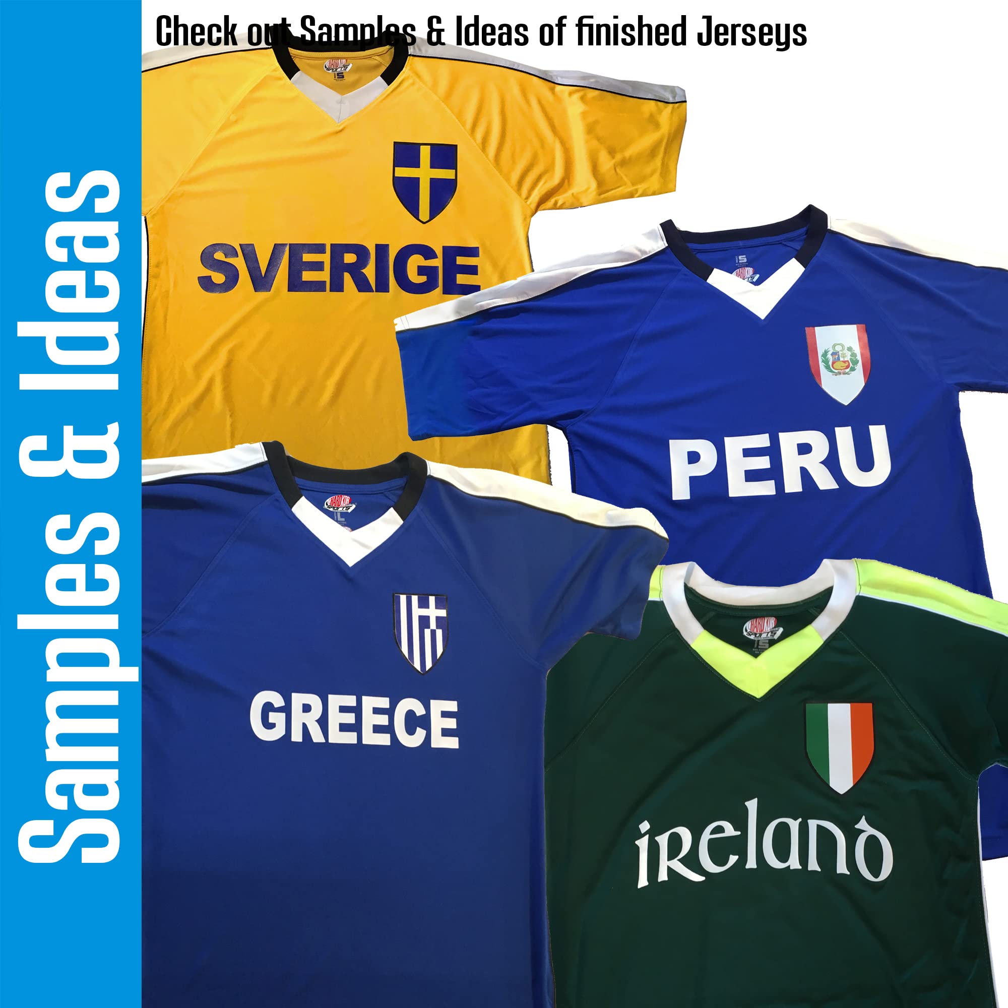 Custom Ireland Soccer Jersey Personalized with Names & Numbers - Perfect for Fans, Teams & Gifts | St. Patrick's Day, Matchdays & Special Events