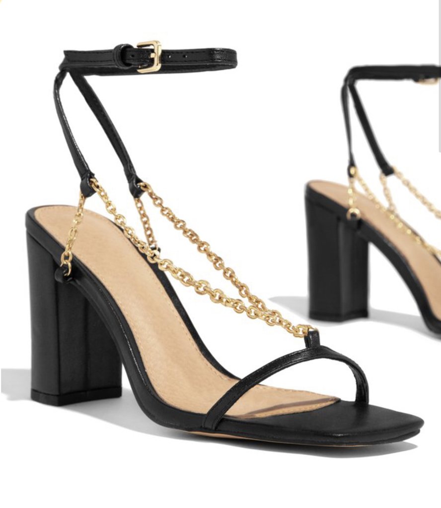 Kaila Heels - Elegant Black High Heels for Women | Perfect for Parties, Weddings & Evening Events