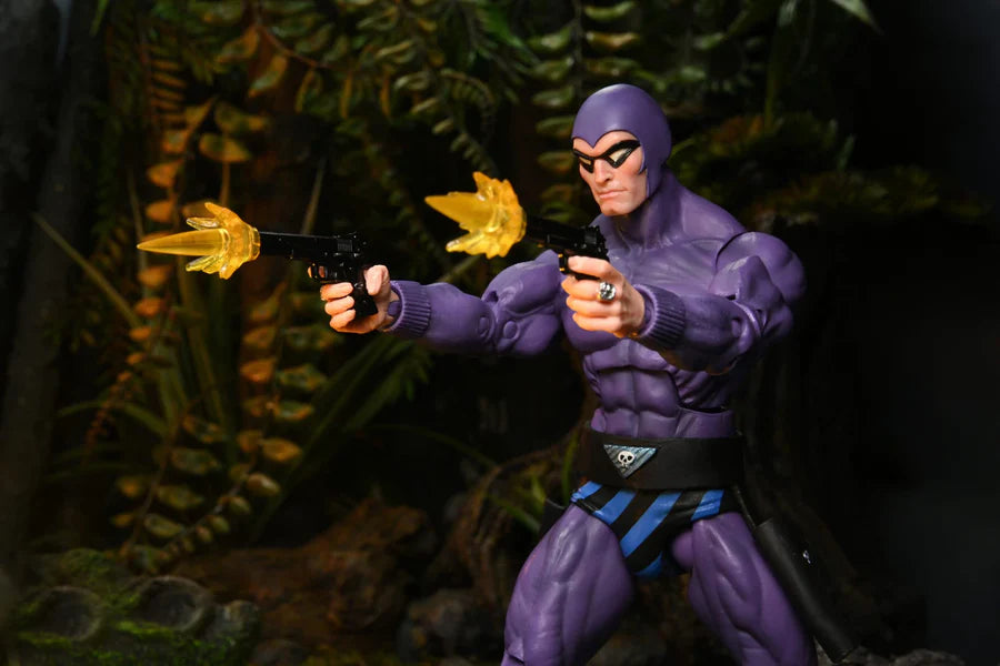 The Phantom 85th Anniversary Collectible Action Figure - Classic Superhero Toy for Display & Play | Perfect for Comic Book Fans & Collectors