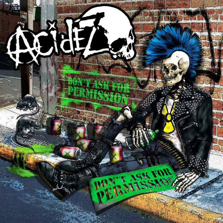 Acidez LP - Don't Ask For Permission | Limited Edition Vinyl Record | Perfect for Music Collectors & Indie Rock Fans | Great for Home Listening, Parties & Gifts