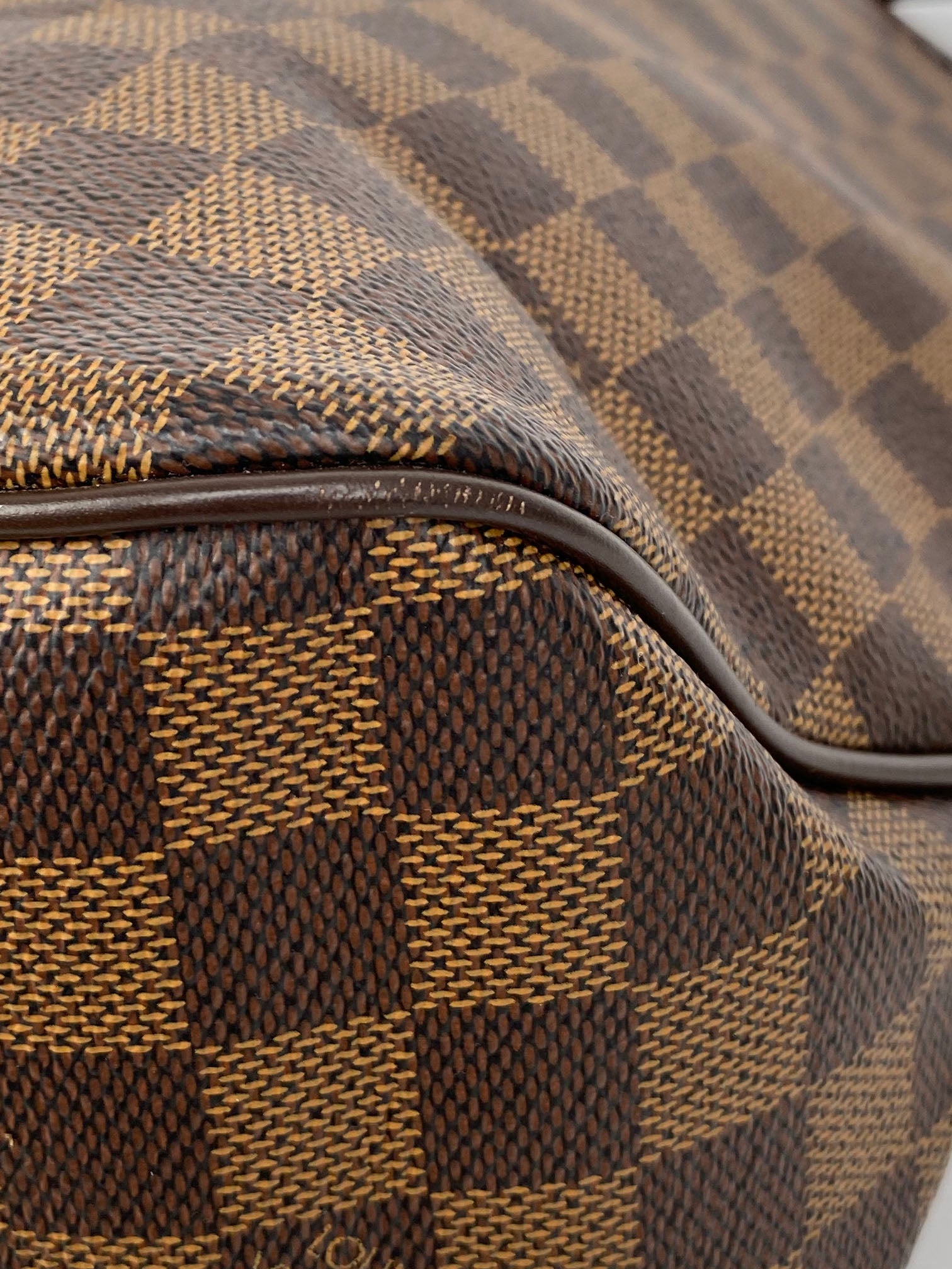 Authentic Louis Vuitton Damier Ebene Delightful MM Shoulder Bag - Luxury Leather Handbag for Women | Perfect for Work, Travel & Everyday Use