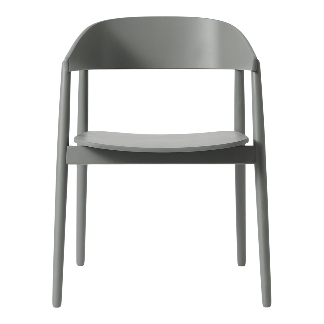 BY Kato AC2 Side Chair - Modern Wooden Dining Chair with Upholstered Seat - Perfect for Kitchen, Dining Room, and Office Workspace