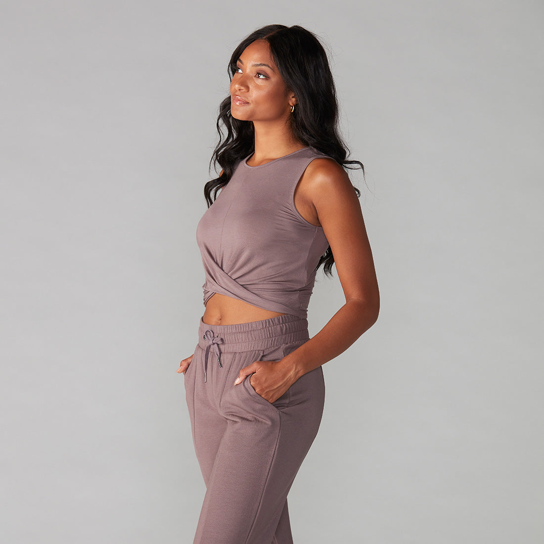 Tavi Noir Twist Tank Top for Women - Stylish & Comfortable Casual Wear for Summer, Beach, and Everyday Outfits