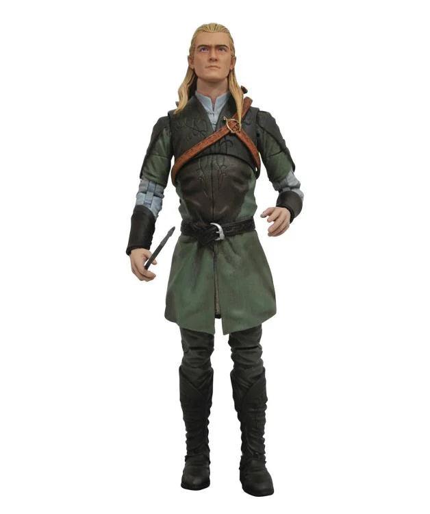 Premium Diamond Select The Lord of the Rings Legolas Action Figure - Highly Detailed Collectible Statue for LOTR Fans & Fantasy Decor | Home Display, Office Decor, Gift for Movie Lovers