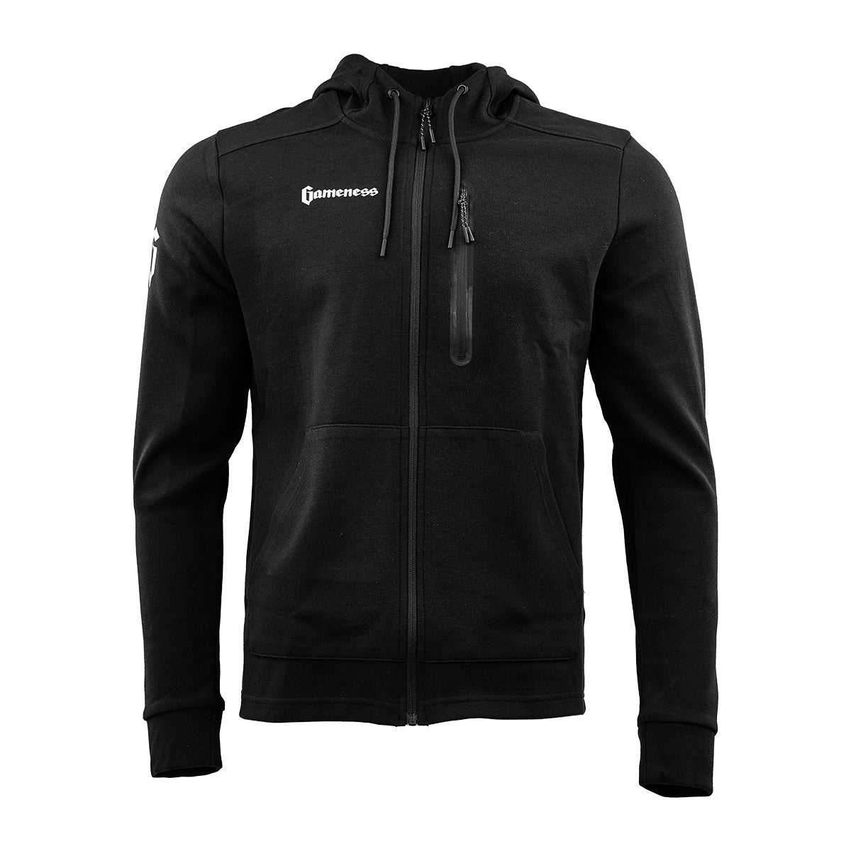 Gameness Men's Zip Front Hoodie - Lightweight Athletic Pullover for Training & Casual Wear | Gym, Running, Street Style