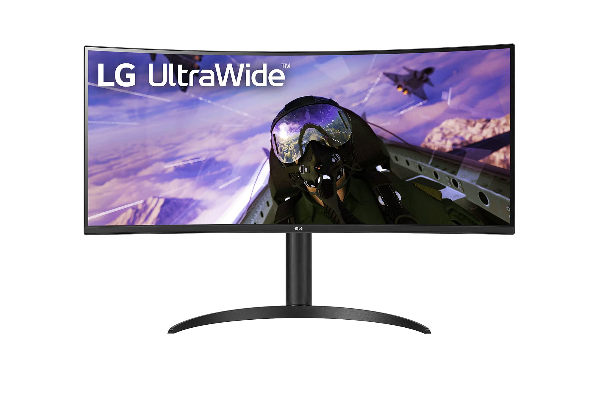 LG 34WP65C-B 34-Inch UltraWide QHD IPS Monitor with HDR10, 160Hz Refresh Rate - Perfect for Gaming, Office Work & Home Entertainment