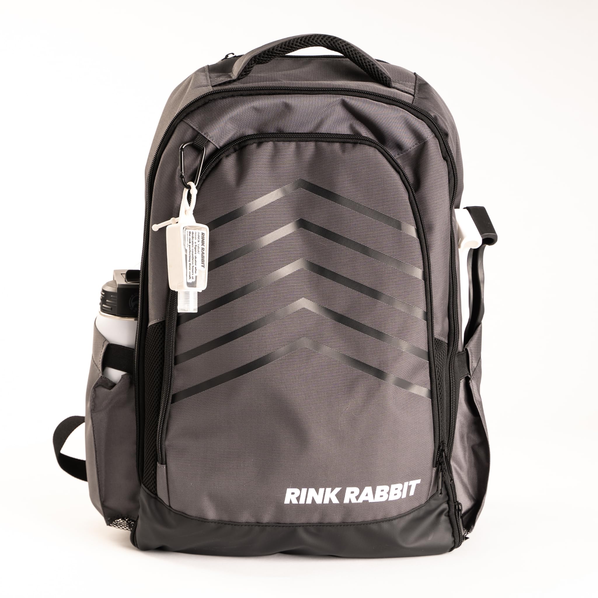 Skate Backpack for Skates & Gear - Durable Roller Skate Bag with Padded Laptop Compartment, Holds Skate Guards, Water Bottle, Towels & Accessories - Perfect for Ice Skating, Roller Derby & Skate Park Outings