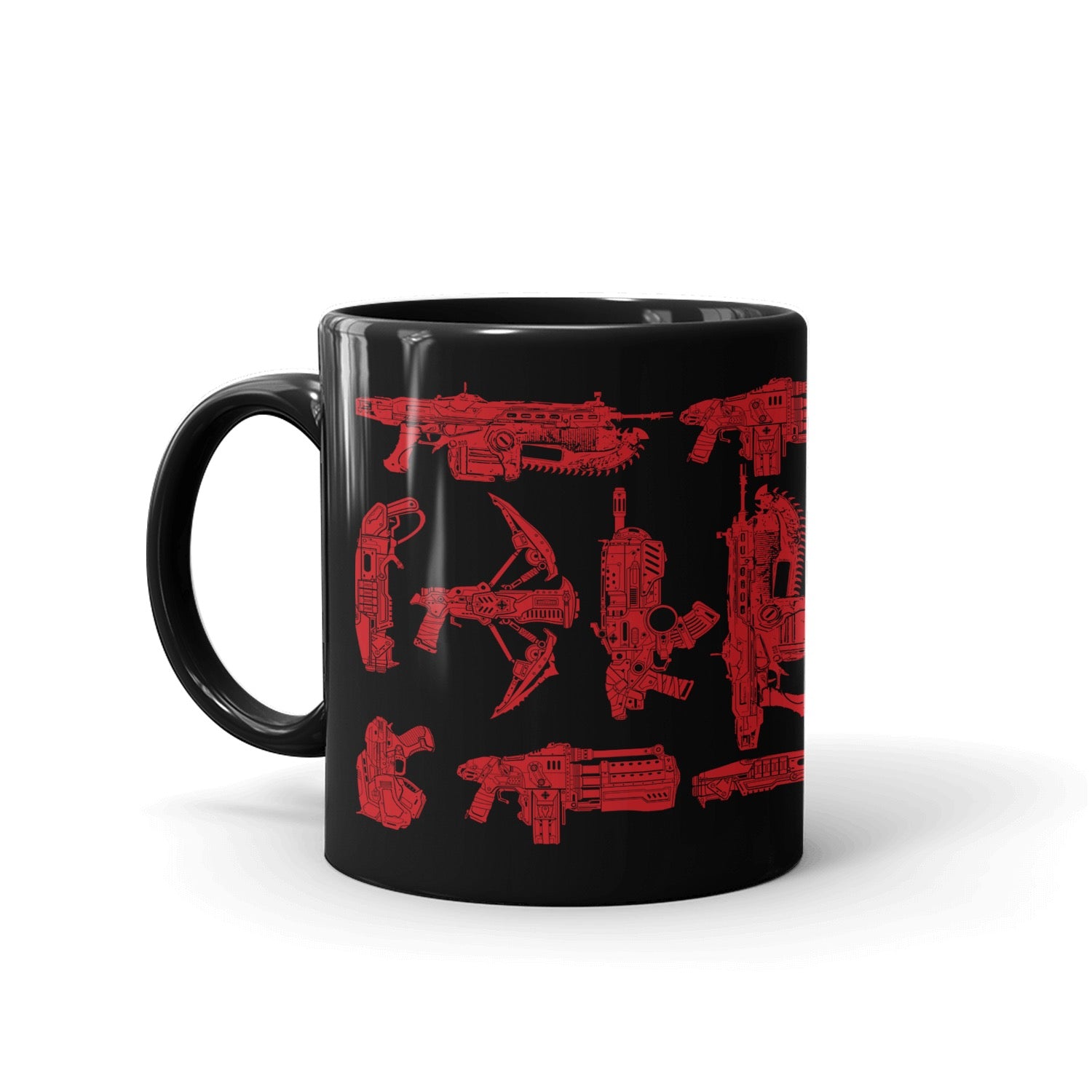 Gears of War Weapons Cover System Coffee Mug - Officially Licensed Game Merchandise - Perfect for Gamers & Collectors - Enjoy Your Favorite Drink While Gaming