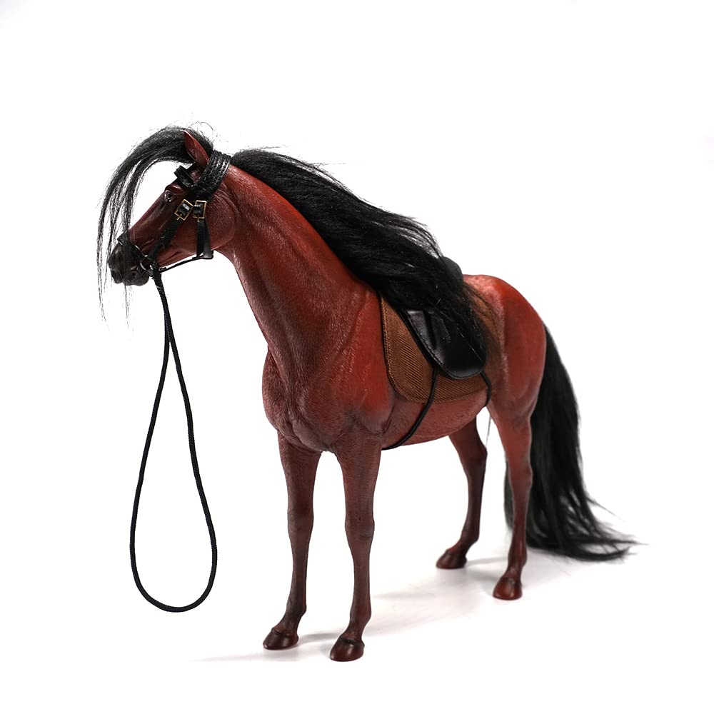 Hanover Resin Horse Statue - Handcrafted Home Decor for Horse Lovers, Durable Polyresin with Intricate Details, Perfect for Desktops, Bookshelves & Farmhouse Decor