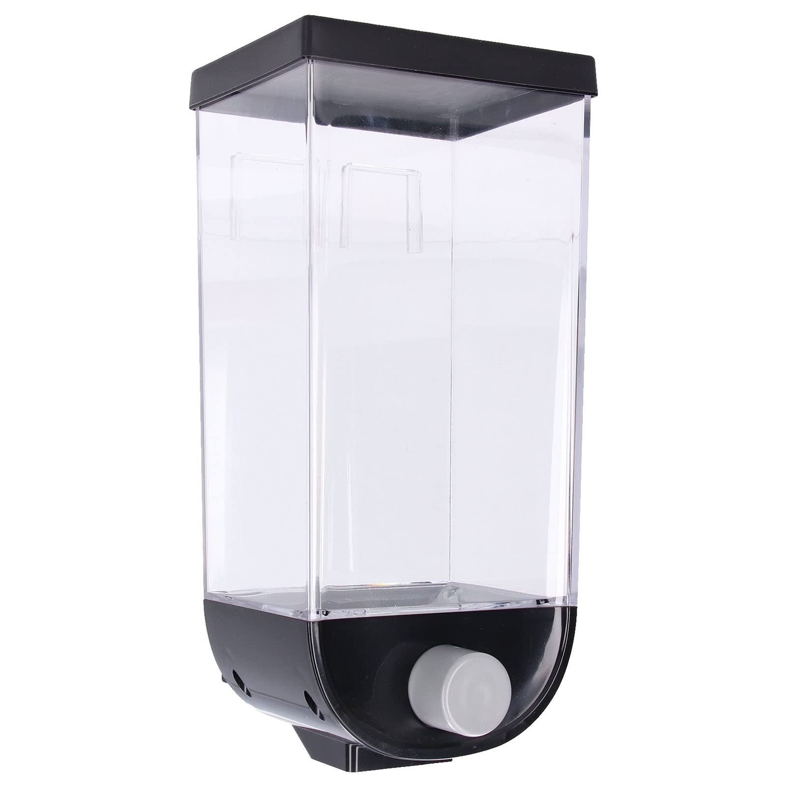 Airtight Food Storage Container - 1.5L Wall Mounted Kitchen Dispenser for Dry Food, Nuts, Candy, Beans, Pet Food | Perfect for Pantry Organization & Easy Access to Snacks