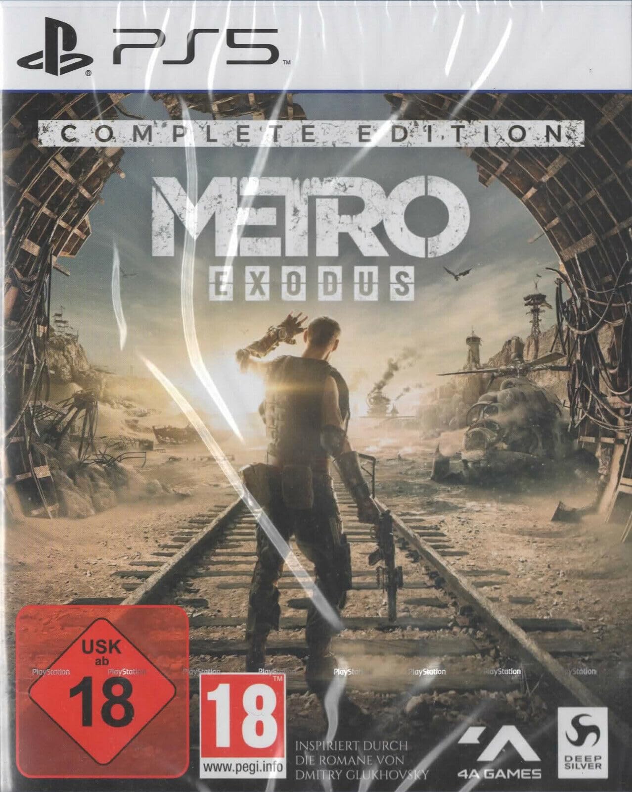 Metro Exodus Complete Edition for PS5 - Enhanced Gameplay & Graphics | Post-Apocalyptic Survival Adventure | Perfect for Fans of Open-World RPGs & Action Games