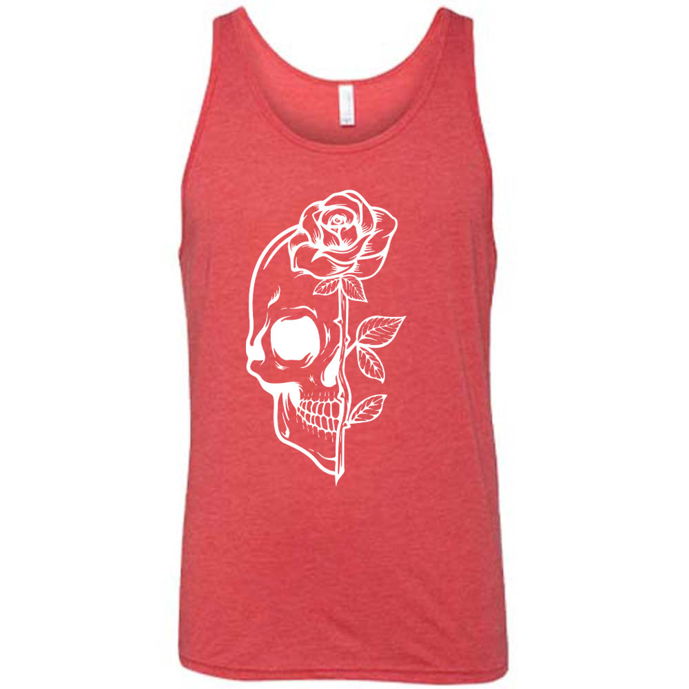 Skull Rose Graphic T-Shirt for Men & Women | Gothic Unisex Tee for Casual Wear, Street Style & Halloween Outfits