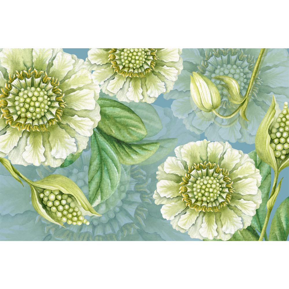 Green Plants & Animals Removable Wallpaper - Peel and Stick Wall Mural for Bedroom Decor (100x144 inches) | Easy DIY Home Decoration, Nursery, Living Room & Office Wall Stickers