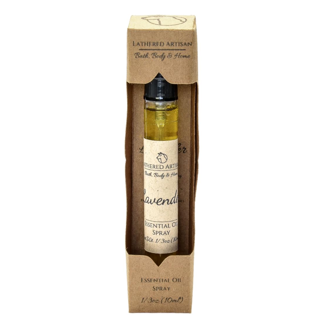 Alcohol-Free Lavender Essential Oil Perfume - Natural, Paraben-Free & Phthalate-Free Plant-Based Cologne | Handcrafted, Nourishing Spray for Aromatherapy, Relaxation & Everyday Fragrance
