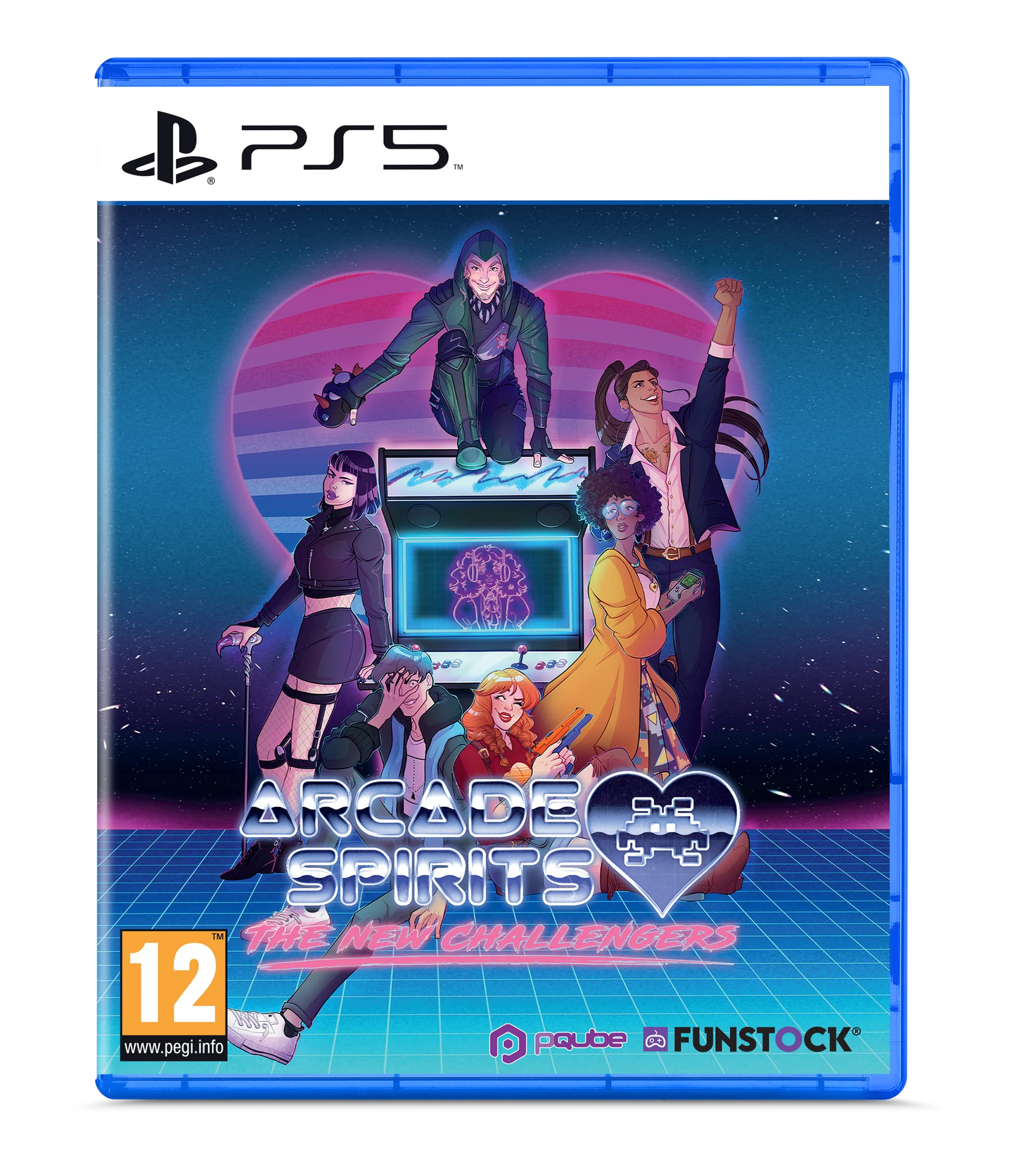 Arcade Spirits: The New Challengers - PS5 Video Game | Retro Arcade Adventure & Romance | Perfect for Gamers & Story Lovers