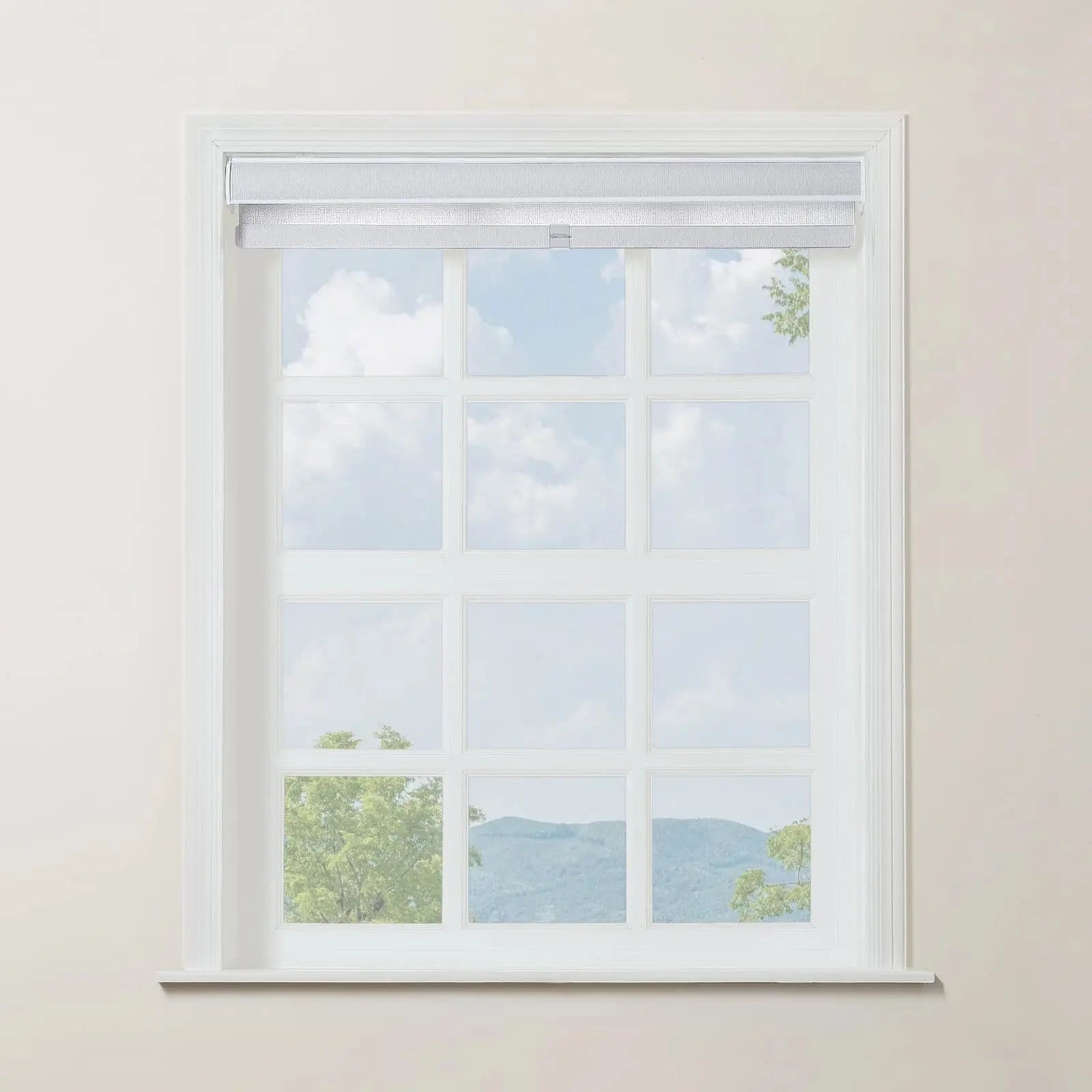 Alvin Boutique Blackout Cordless Roller Shades - Light Blocking Window Coverings for Bedroom, Nursery & Home Office
