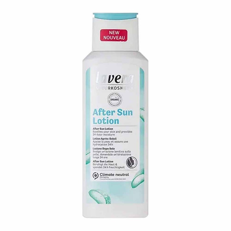 Lavera After Sun Lotion 200 mL - Organic Aloe Vera Moisturizer for Sunburn Relief & Skin Hydration | Perfect for Post-Sun Care, Beach Days & Summer Skin Recovery