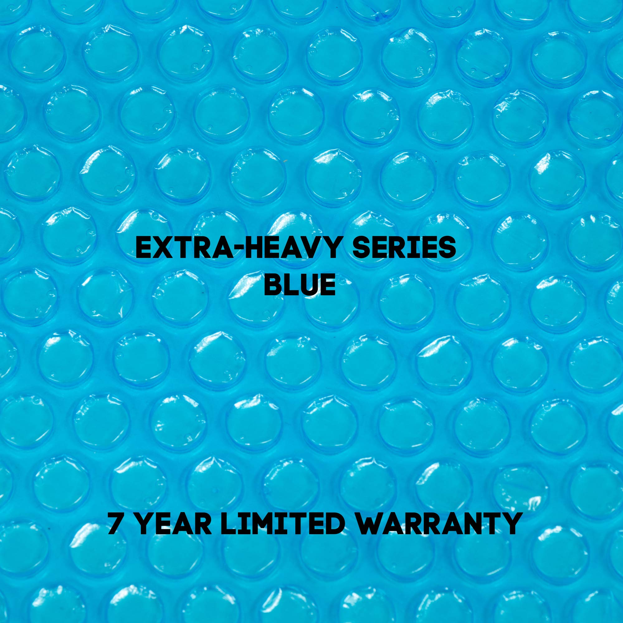 Harris C.R.S. Solar Pool Cover for In-Ground Pools | 18' x 36' Heavy Duty Blue Heat Retention Blanket | Reduces Evaporation by 75% | Perfect for Energy Savings & Extending Swimming Season