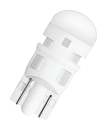 OSRAM LED 2880CW Parking Light Bulb - 12V 1W White Light for Cars, Trucks & Motorcycles - Perfect for Parking Lights, Side Markers & Daytime Running Lights