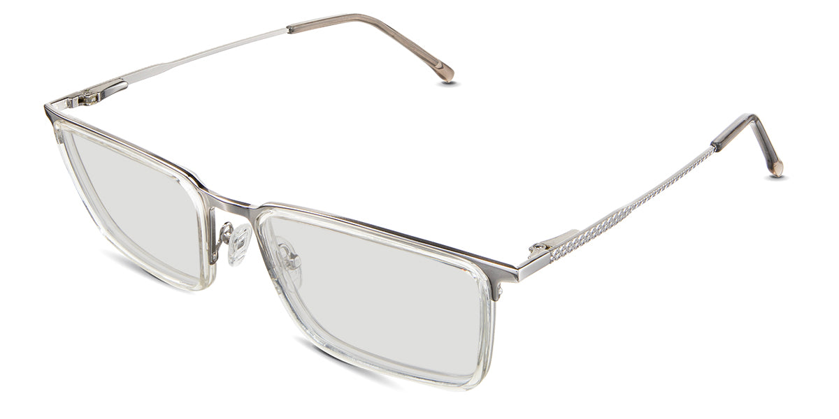 Zayn Men's Prescription Tinted Glasses - Blue Light Blocking & UV Protection for Work, Gaming & Reading
