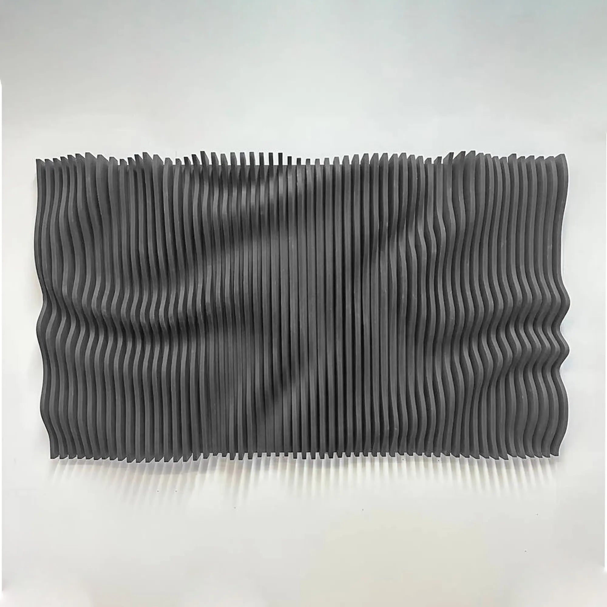Abstract Wavy Parametric 3D Wall Art Decor - Modern Lava-Inspired Sculpture for Living Room, Bedroom & Office Decoration