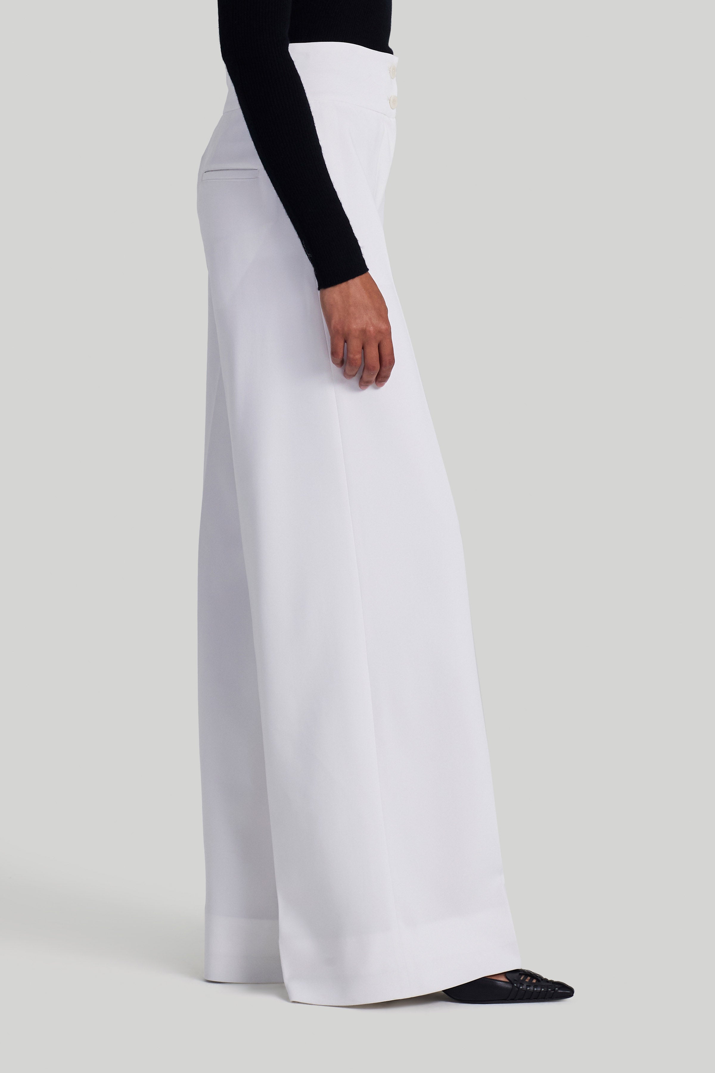 Rudy Pant Optic White - Premium Men's Dress Pants for Business & Formal Occasions | Comfortable Office Wear & Professional Attire