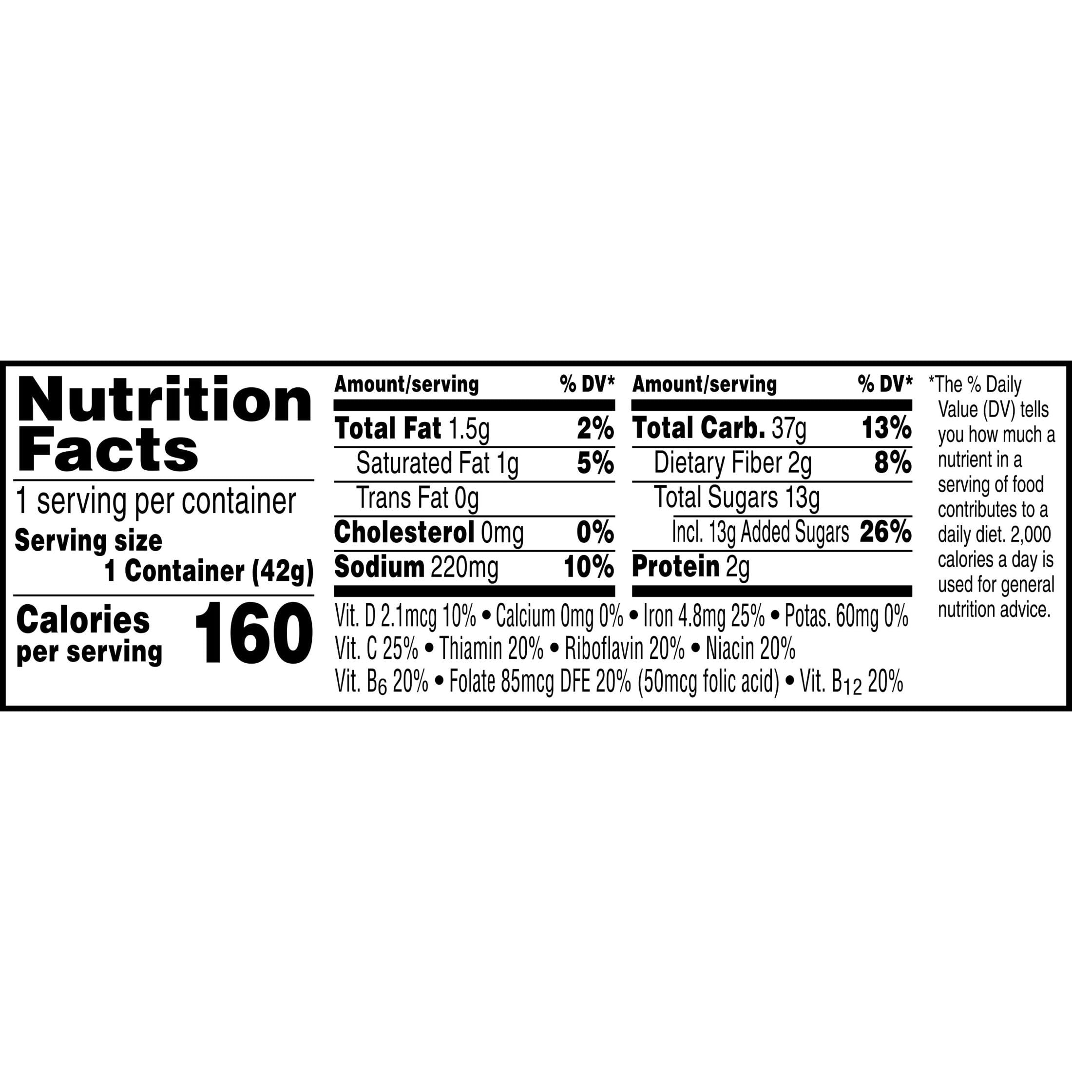 Kellogg's Froot Loops Breakfast Cereal Cups - Fruit Flavored Snacks with Vitamin C, Original 18oz (12 Cups) - Perfect for On-the-Go Breakfast, School Lunches & Office Snacking