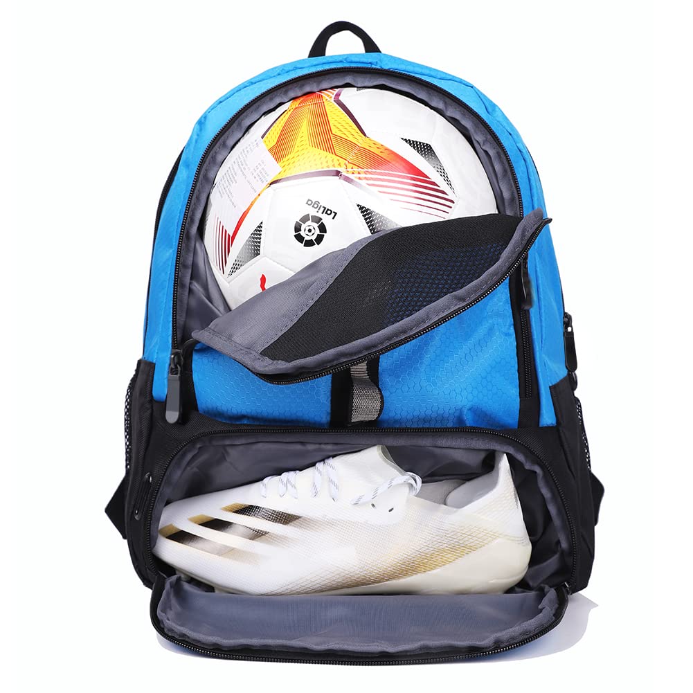 **Best Youth Soccer Backpack for Kids Ages 6-12 - Durable Sports Gym Bag for Soccer, Basketball, Volleyball & Football - Perfect for School, Training & Travel**
