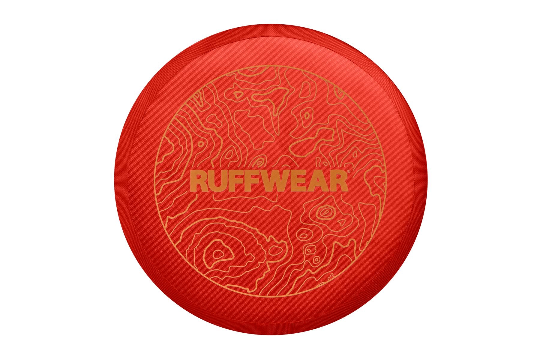 Ruffwear® Camp Flyer Disco Dog Bowl - Red Sumac - Durable & Non-Slip Pet Food Dish for Camping, Hiking & Outdoor Adventures