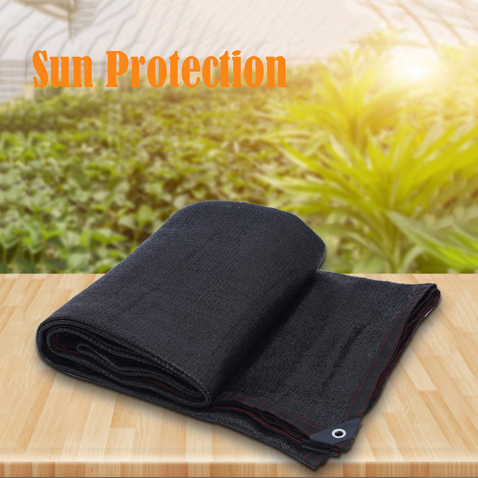 13x30ft UV Resistant Shade Cloth for Plants - Outdoor Sunblock Shading Net with Reinforced Grommets | Windproof Greenhouse Cover for Garden, Patio, Lawn & Backyard | Perfect for Plant Protection, Sun Shade Canopy & Outdoor Furniture Cover