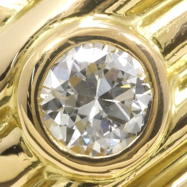 18K Yellow Gold Diamond Ring for Women - Elegant Solitaire Engagement & Wedding Band - Perfect for Proposals, Anniversaries, and Special Occasions