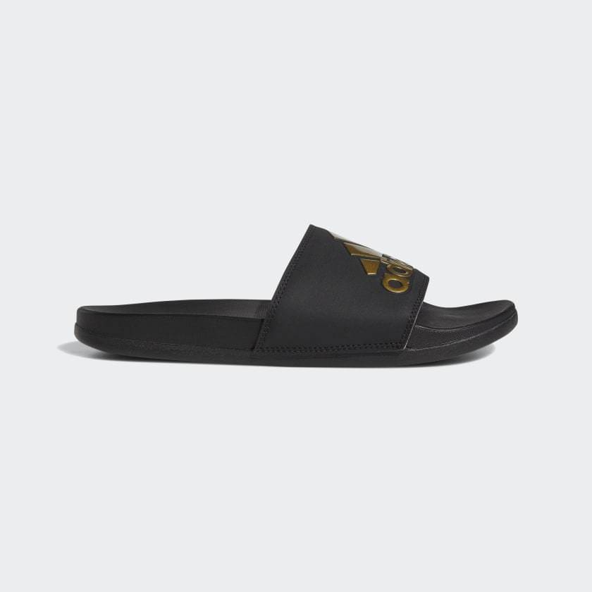 Adidas Adilette Comfort Slides for Men & Women - Soft Cushioned Pool & Beach Sandals - Perfect for Shower, Spa, Gym & Lounging