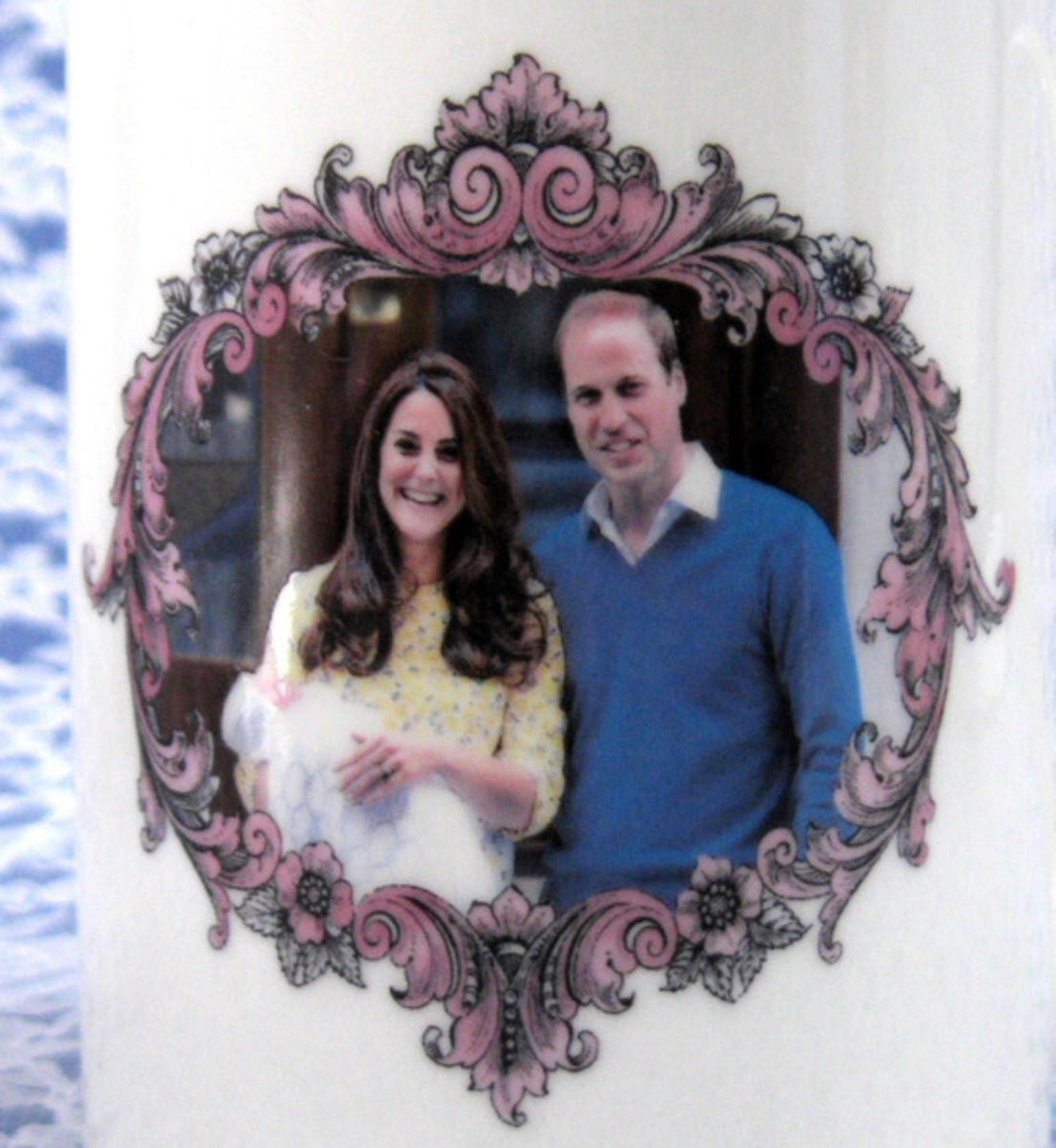 Princess Charlotte Birth Commemorative Mug - Adderley, William & Kate 2015 Photo - Premium English Bone China - Perfect for Royal Family Collectors & Tea Lovers