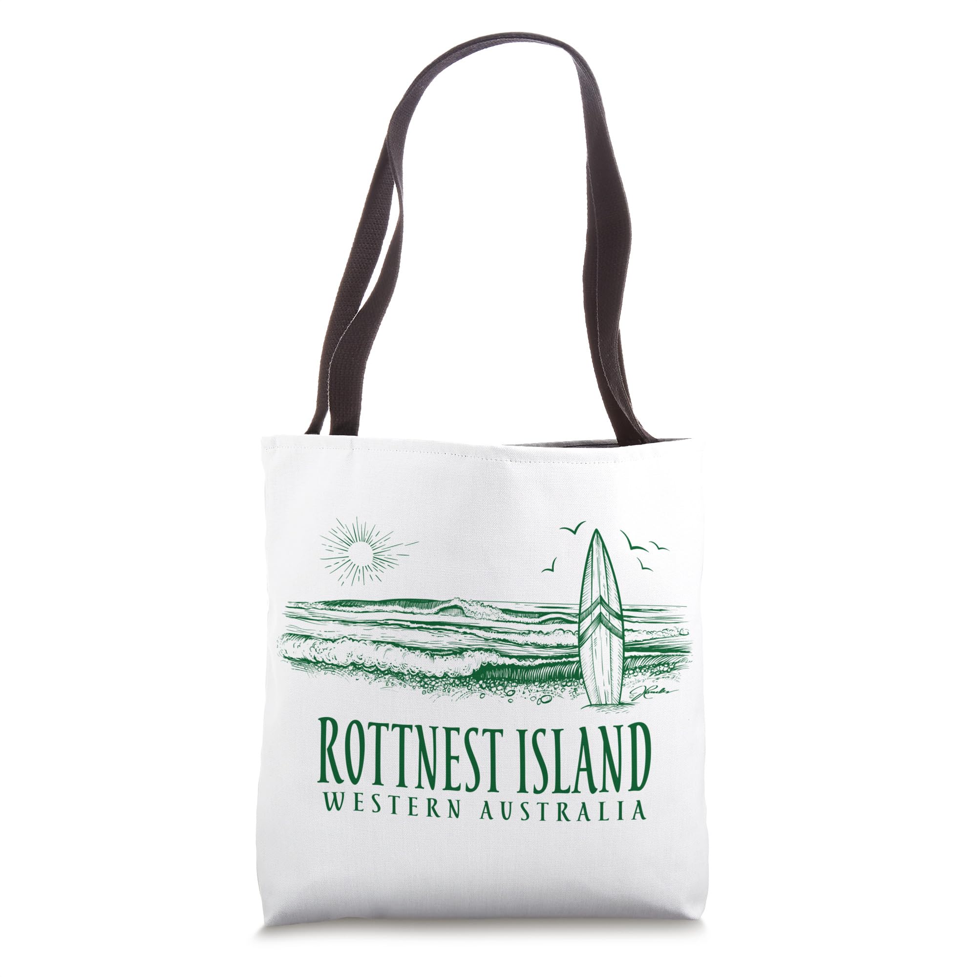 JCombs: Stylish Rottnest Island Western Australia Tote Bag - Perfect for Beach Trips, Shopping & Travel Accessories