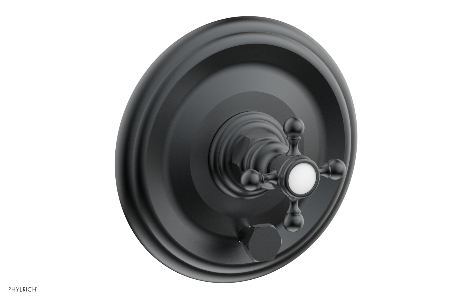 HEX TRADITIONAL Pressure Balance Shower Valve Trim Set with Diverter and Handle - 4-Inch Rough-In - Perfect for Bathroom Renovation and Modern Home Upgrades