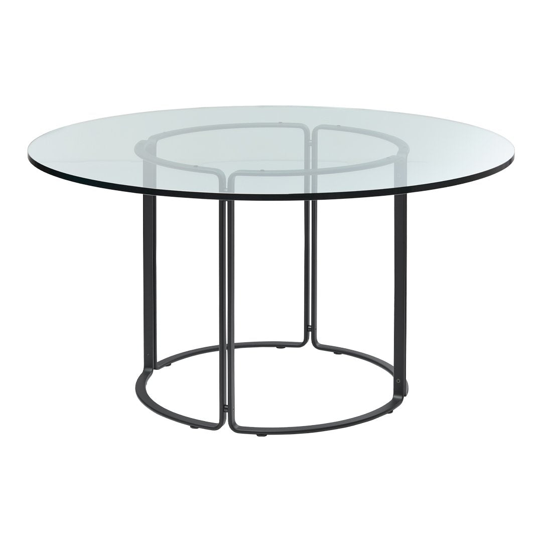 Premium HB 120 Dining Table Set - Modern 6-Seater Wooden Kitchen Table with Extendable Leaf - Perfect for Family Dinners, Entertaining Guests & Small Space Dining Rooms