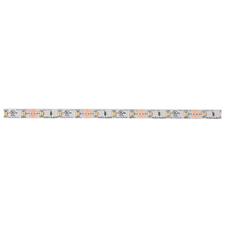 16 Ft 4TL 12 Volt 3000K LED High Output Dry Tape Light Strip - Warm White Flexible LED Strip Lights for Under Cabinet, Shelf, and Stair Lighting