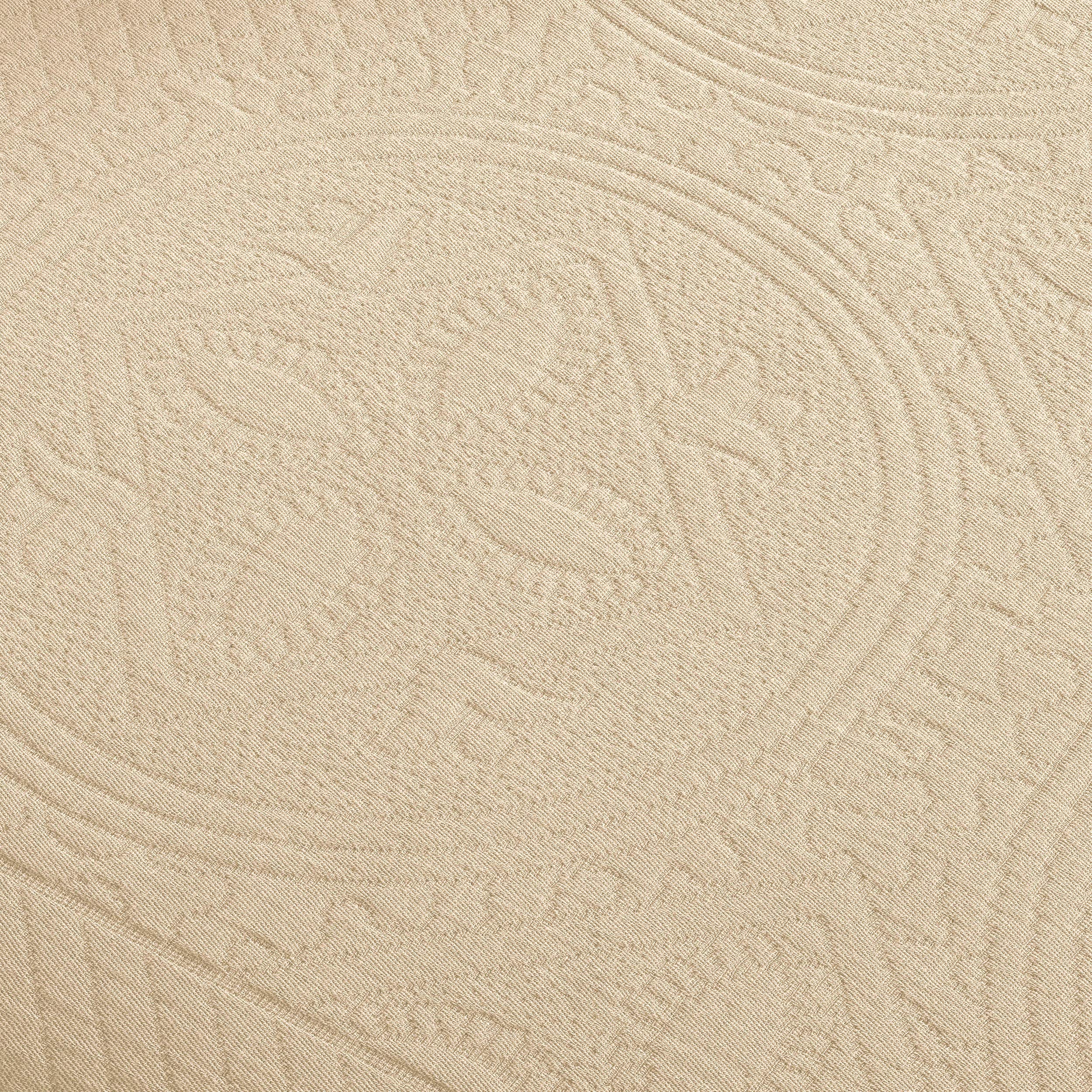 BLUENILEMILLS Blue Nile Mills Farmhouse Bedspread Set - Textured Cotton Celtic Circle Scalloped Quilt with Matching Shams, Rustic Farmhouse Bedding for Cozy Bedroom Decor | Perfect for Guest Rooms, Master Bedrooms & Vacation Homes