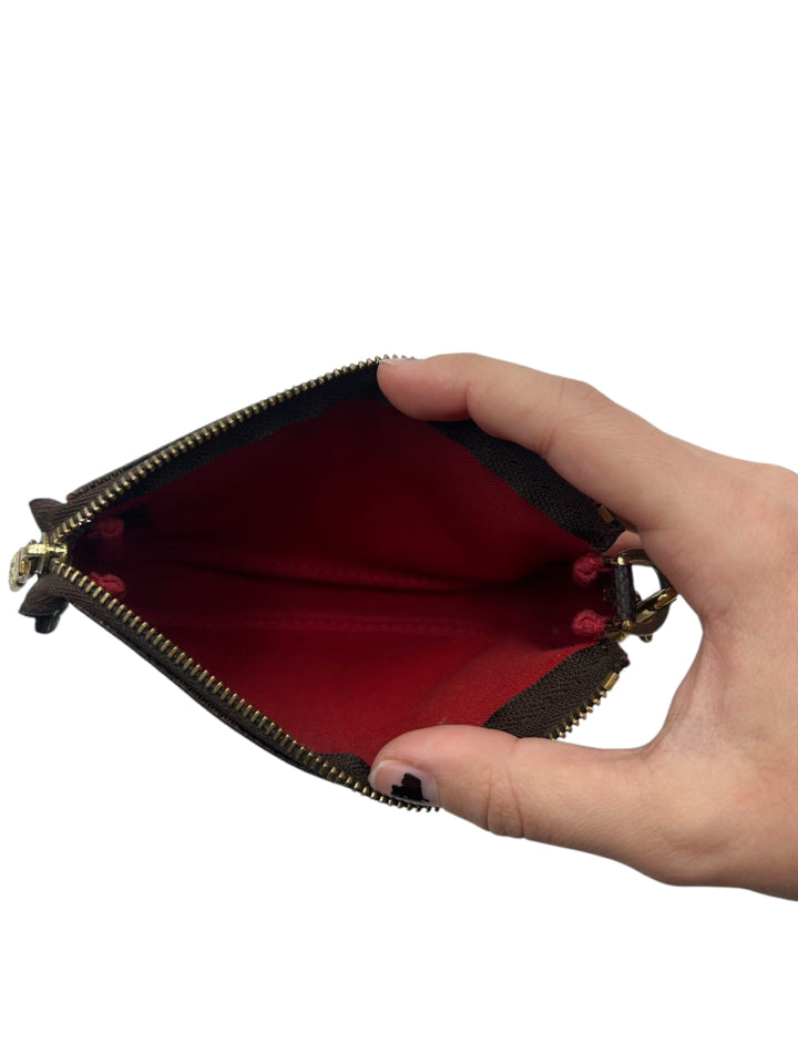 Authentic Louis Vuitton Mini Pochette Accessories - Luxury Crossbody Bag for Women, Perfect for Parties, Travel & Everyday Use