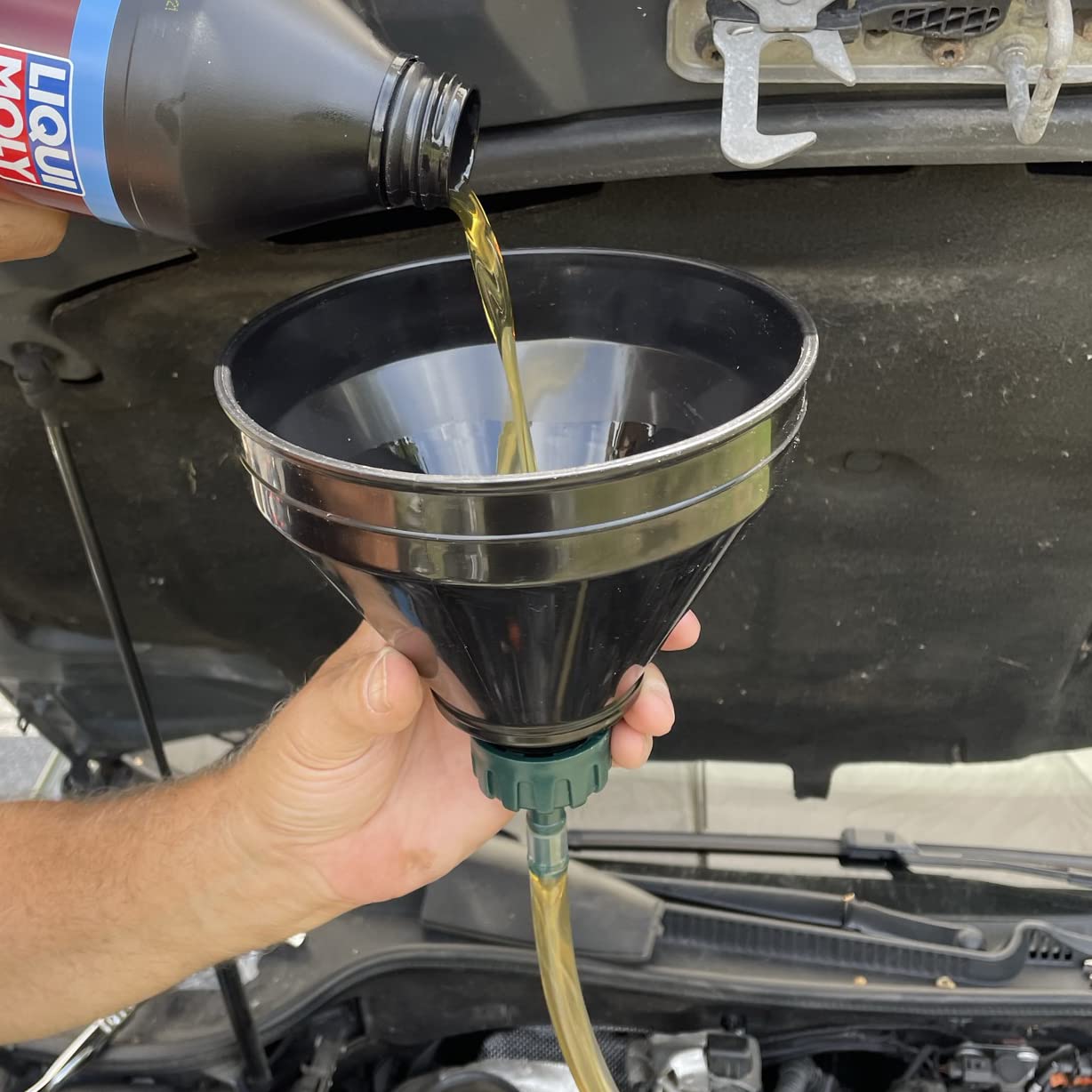 CTA Tools 3403 DSG Funnel Kit - High Performance Automotive Funnel Set for Oil Change, Fluid Transfer & DIY Car Maintenance (Perfect for Mechanics & Home Garage Use)