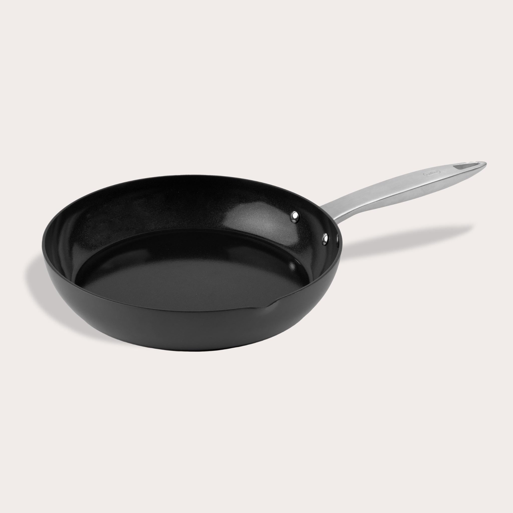 Premium Non-Stick Ceramic Frying Pan - 12 Inch Skillet with Stay-Cool Handle, PFOA-Free & Dishwasher Safe - Perfect for Sautéing, Frying & Cooking Eggs