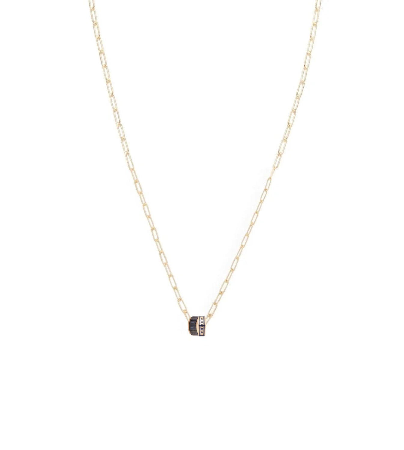 Blue Sapphire Heartbeat Necklace - Dainty Clip Chain Pendant for Women | Perfect for Valentine's Day Gifts, Anniversary Presents & Romantic Occasions