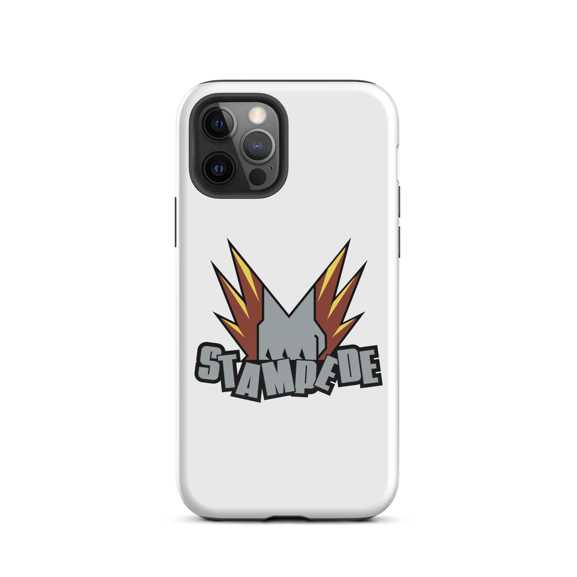 Zoo Jitsu Fighters Stampede Durable Shockproof iPhone Case - Perfect for Outdoor Adventures & Extreme Sports Protection