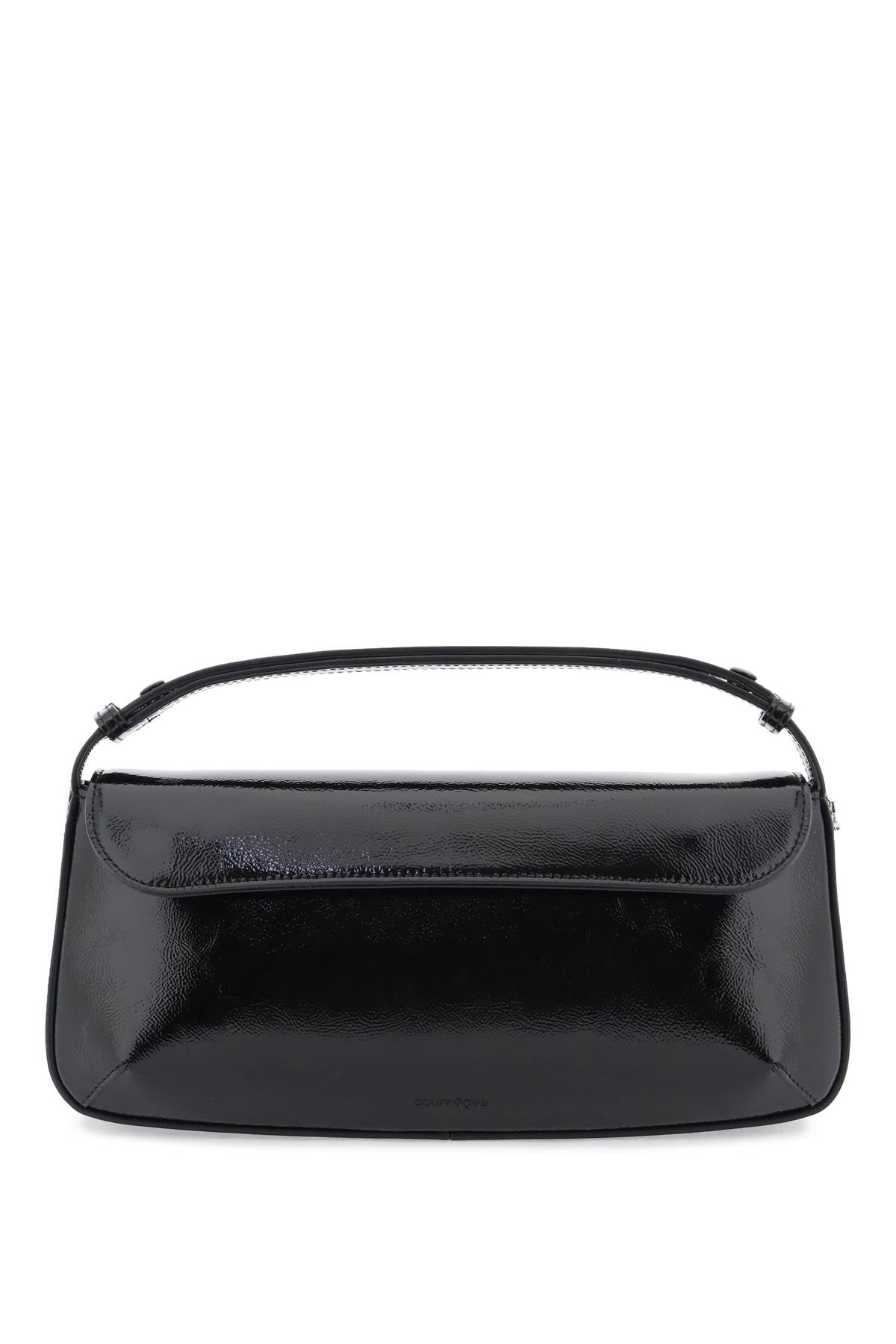 Courreges Sleek Baguette Bag for Women - Stylish Leather Shoulder Purse for Work, Travel & Evening Out