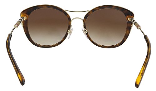 BURBERRY BE 4251 Q 300213 Sunglasses - Dark Havana Brown Gradient Lenses for Women & Men | UV Protection, Fashion Eyewear for Outdoor Activities, Driving & Travel