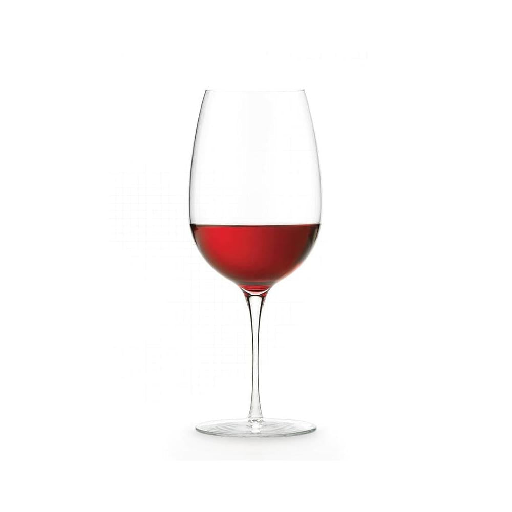 Libbey Renaissance 26 Oz Wine Glasses - Set of 12 Crystal Clear Stemware for Red & White Wine, Perfect for Dinner Parties, Weddings & Home Entertaining