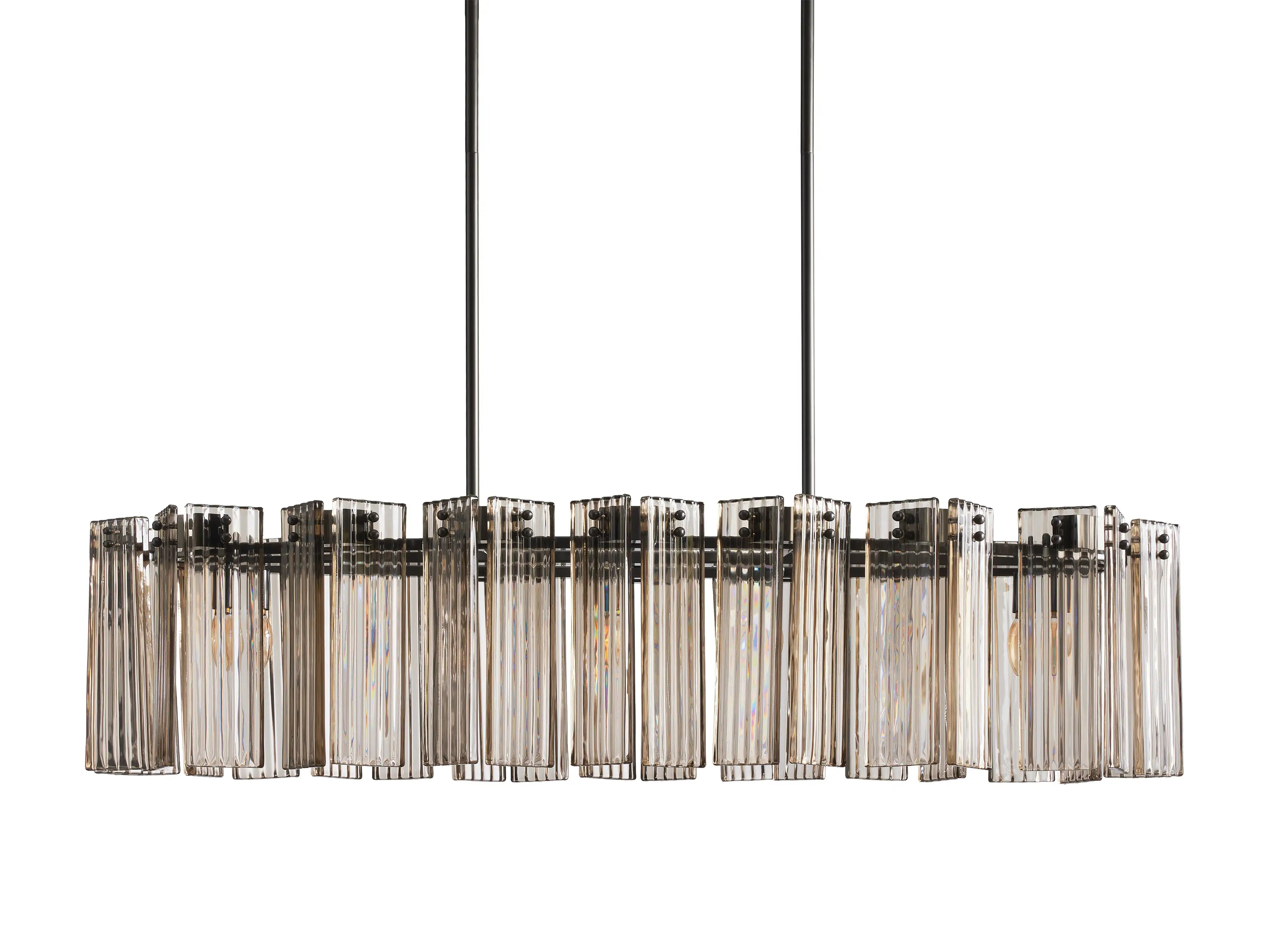 Delsie Oval Crystal Chandelier - 51