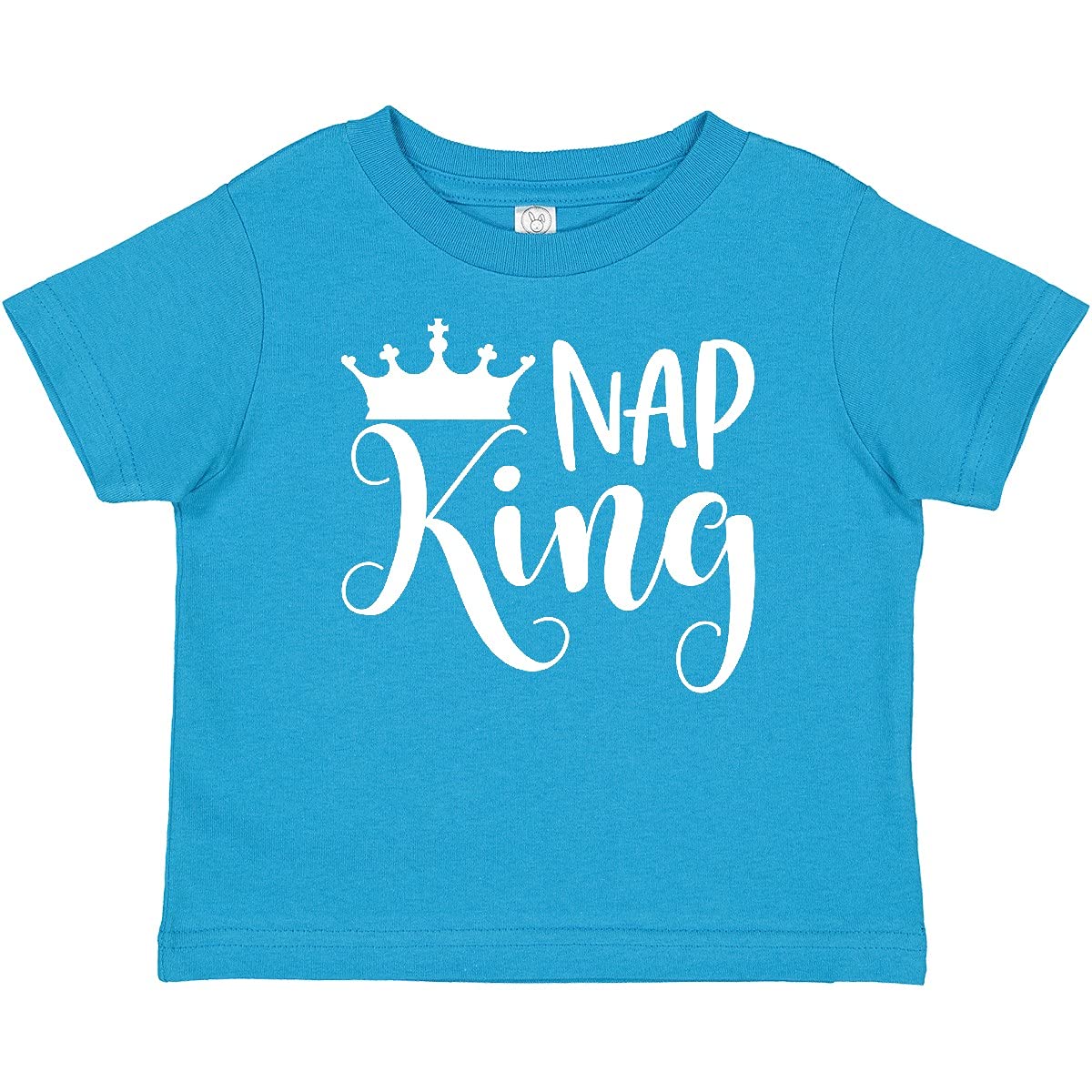 Inktastic Nap King Baby T-Shirt with Crown - Perfect for Playtime & Naptime