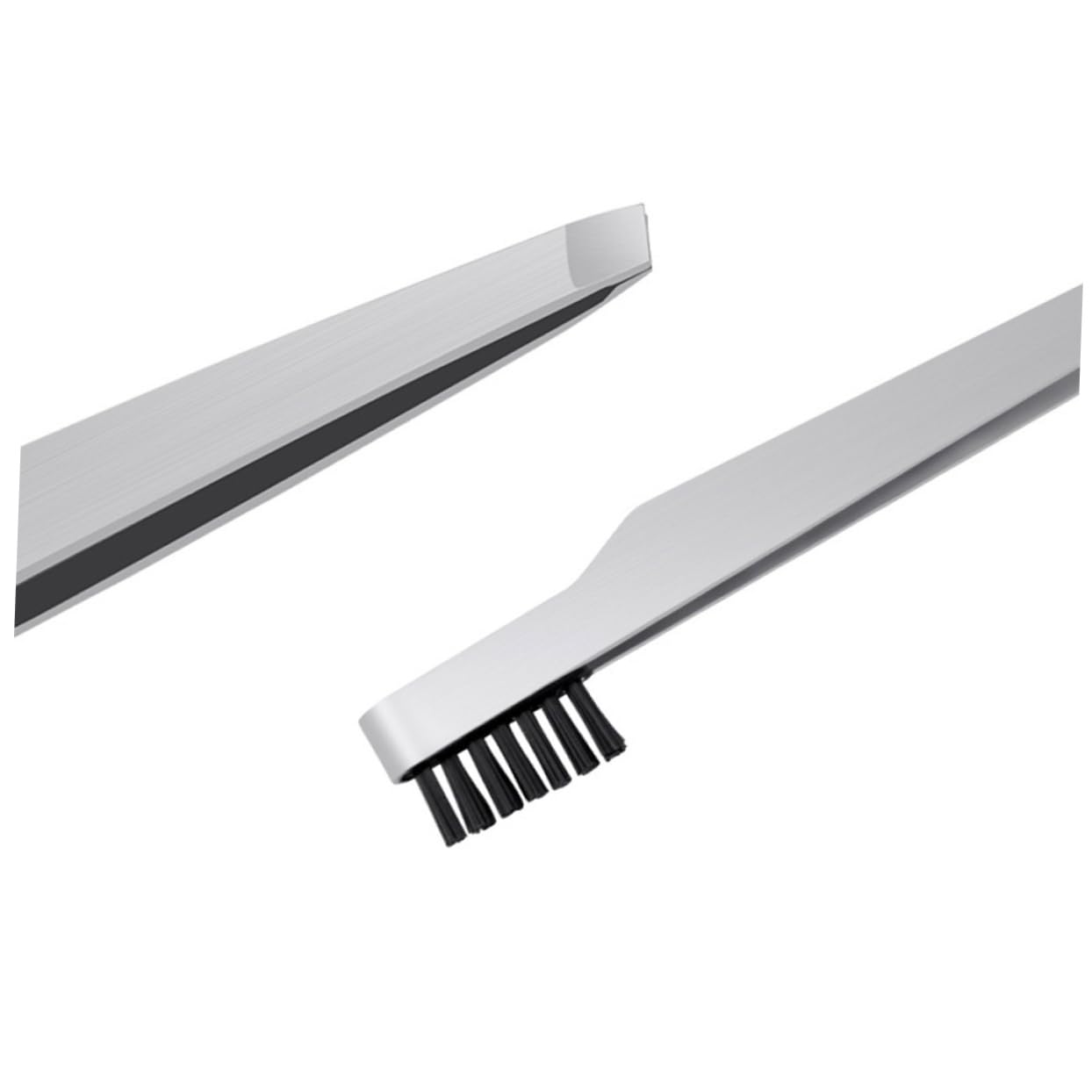 Stainless Steel Eyebrow Tweezers Set - 3pcs for Women, Precise & Portable - Perfect for Travel & Home Makeup