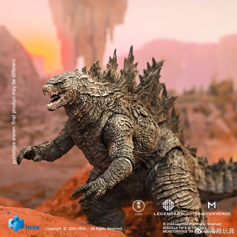 HIYA 7-inch 18cm Godzilla x Kong The New Empire Action Figure - Highly Detailed Collectible Toy for Movie Fans & Display